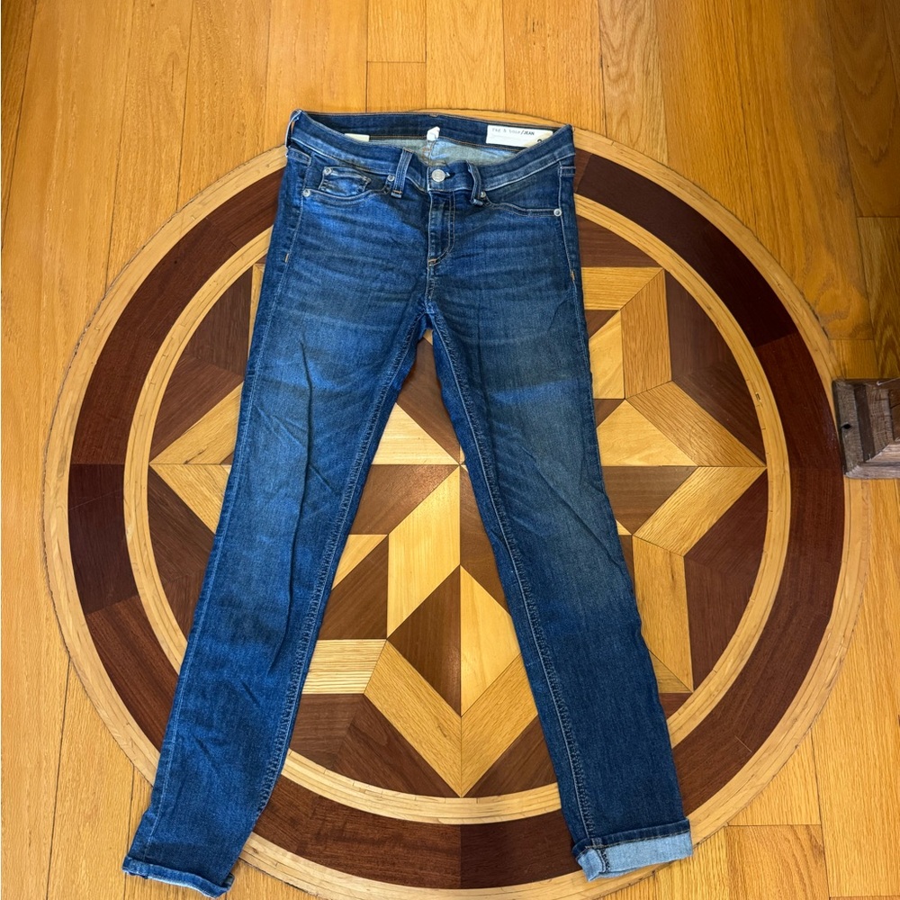 rag & bone women’s size 28 Capri  Dark Blue Skinny Jeans